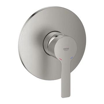 GROHE Lineare egykaros falba épített zuhanycsaptelep, 1 funkciós, Supersteel