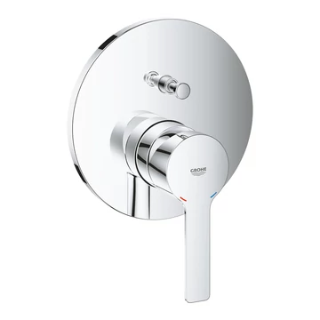 GROHE Lineare egykaros falba épített zuhanycsaptelep, 2 funkciós, Chrome