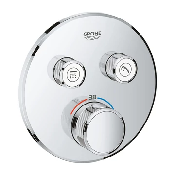 GROHE Grohtherm SmartControl termosztátos falsík alatti zuhanycsaptelep, Chrome