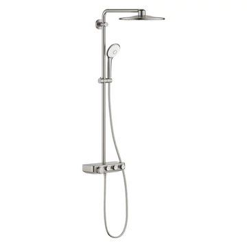 GROHE Euphoria SmartControl 310 Duo termosztátos zuhanyrendszer, Supersteel
