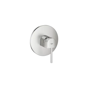 GROHE Plus egykaros zuhanycsaptelep rejtett rögzítéssel, Supersteel