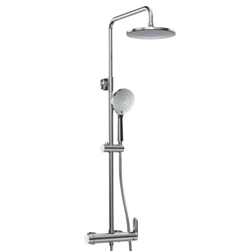 LUNART PELLA zuhanyrendszer 200mm fejzuhannyal, Chrome