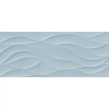 LUNART Viva Shine Wave Sky csempe 25x60