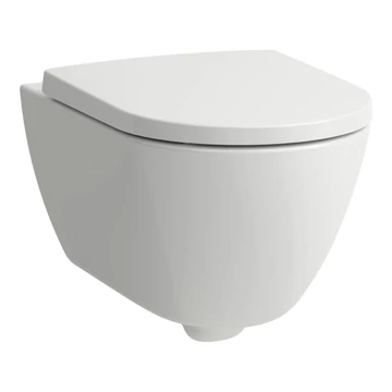 LAUFEN PRO X Kombipakk fali WC Soft Close tetővel, Glossy White