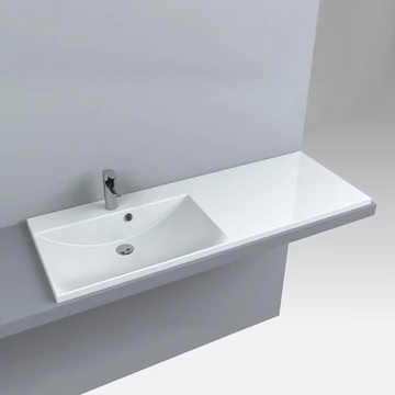 LUNART Enzo 1245 L mosdó, fényes fehér