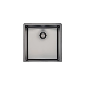 REGINOX New York 40x40 rozsdamentes mosogató, Gun Metal Silver