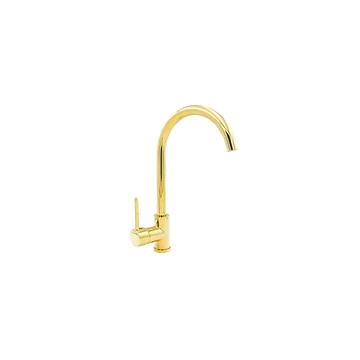 LUNART Zozo MAX konyhai csaptelep, Gold
