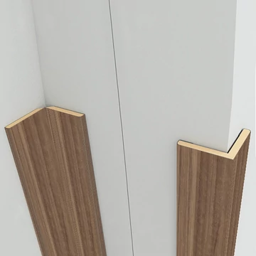 AGT LAMBRI Univerzális élzáró LB-2002, Matt Light Walnut 239