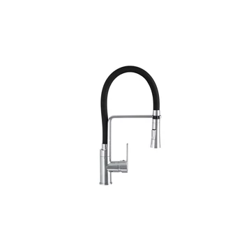 LUNART Lacy konyhai csaptelep, Black Chrome