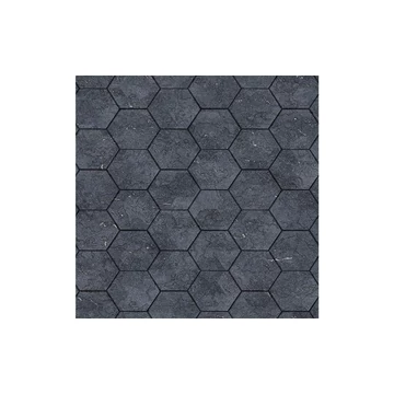 HDM SPC/vinyl vízálló fali panel, Basalt Honeycomb Tile