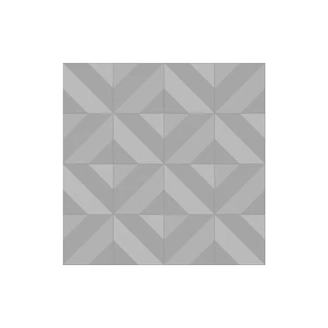 HDM SPC/vinyl vízálló fali panel, Gray Faceted Tiles