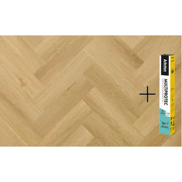 ARBITON AMARON HERRINGBONE EIR 4V SPC/vinyl vízálló padló, Menor Oak +Multiprotec Acoustic alátét