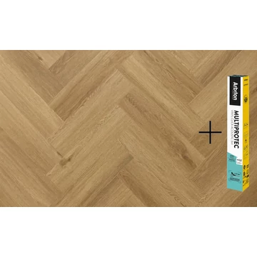 ARBITON AMARON HERRINGBONE EIR 4V SPC/vinyl vízálló padló, Burbon Oak +Multiprotec Acoustic alátét