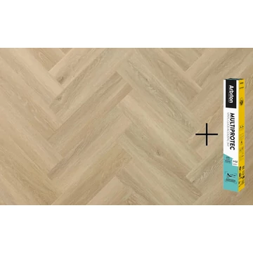 ARBITON AMARON HERRINGBONE EIR 4V SPC/vinyl vízálló padló, Deventer Oak +Multiprotec Acoustic alátét
