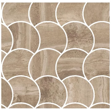 COEM Reverso Mosaico Wavy Noce Pat./Ret. burkolólap