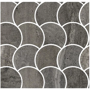 COEM Reverso2 Mosaico Wavy Black Nat./Ret. burkolólap