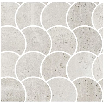 COEM Reverso2 Mosaico Wavy Silver Pat./Ret. burkolólap