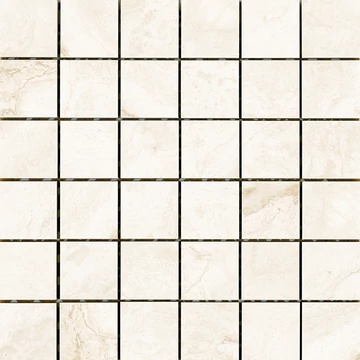 COEM Touch Stone Mosaico White Nat./Ret. burkolólap 5x5