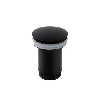 RamonSoler Click-Clack leeresztő 66 mm, Matt Black