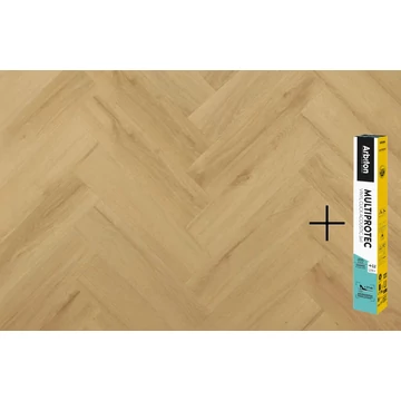 ARBITON AMARON HERRINGBONE EIR 4V SPC/vinyl vízálló padló, Virgin Oak +Multiprotec Acoustic alátét