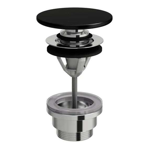 LAUFEN Click-clack leeresztő, Matt Black