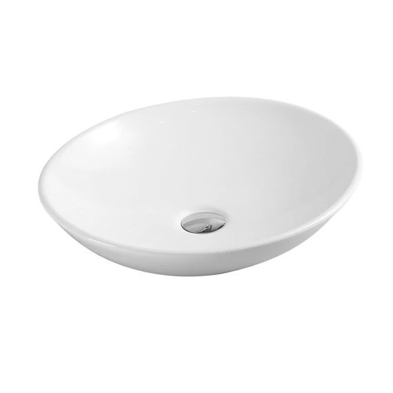 LUNART Helga 49 mosdó, Glossy White