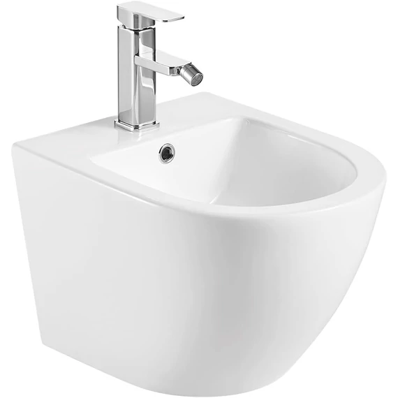 LUNART Polly kompakt fali bidé, Glossy White