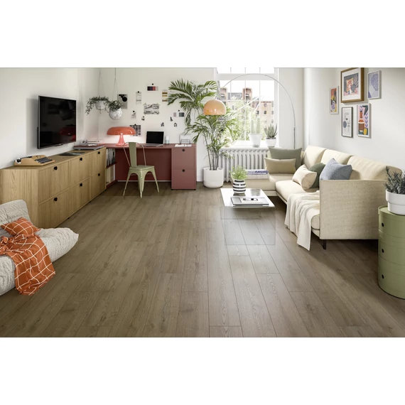 EGGER PRO CLASSIC 8/33 4V AQ+ Dark Turin Oak Laminált padló EL2192