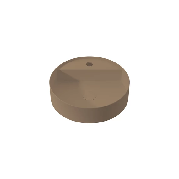 LUNART by ZENON Cotto solid mosdótál click-clack lefolyóval, Terracotta