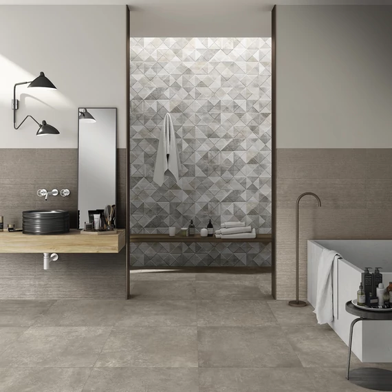 Mariner Boston Righe Mud burkolólap 30x90cm 1,35m2/doboz