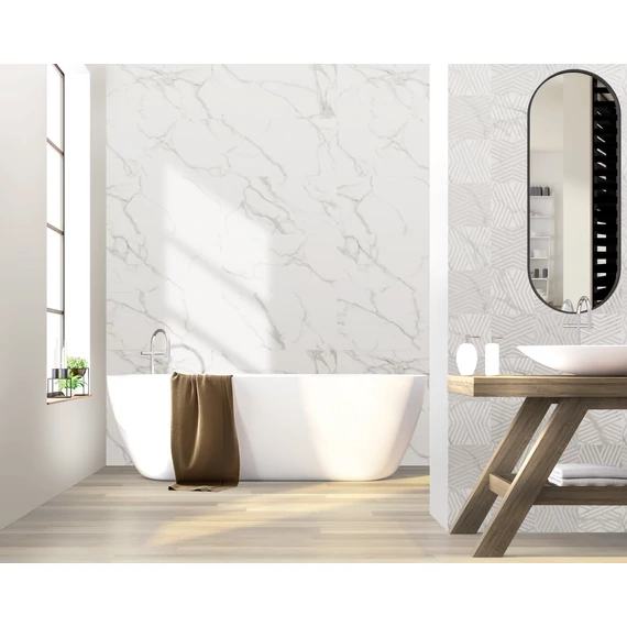 LUNART Ayra Dekor White Cala csempe 30x60