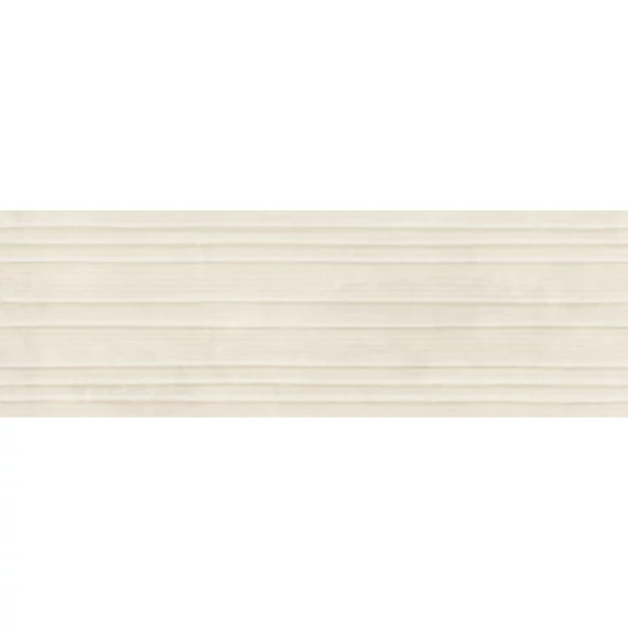 RAGNO Now Avorio Struttura Rigo 3D csempe 25x76 cm 1,14 m2/doboz