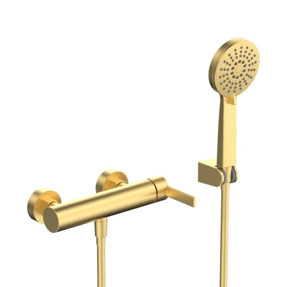 LUNART CECILE zuhanycsaptelep, Brushed Gold