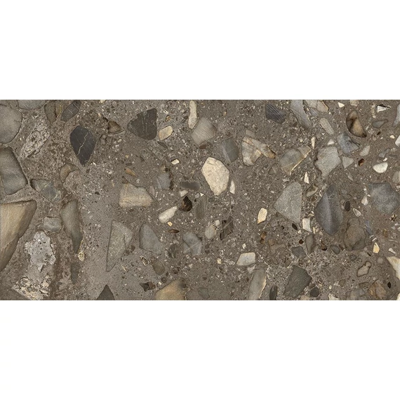 FIORANESE I Ciottoli Sassi Antracite Nat. burkolólap 30,2x60,4cm 1,094m2/doboz