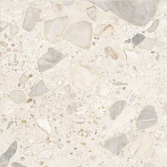 FIORANESE I Ciottoli Sassi Avorio Luc. burkolólap 60,4x60,4cm 1,459m2/doboz