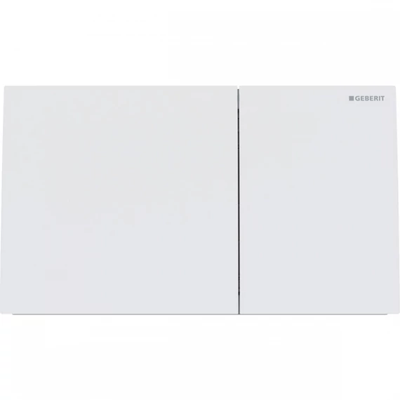 GEBERIT Sigma70 SQUARE működtetőlap 2 mennyiséges öblítéshez, matt fehér