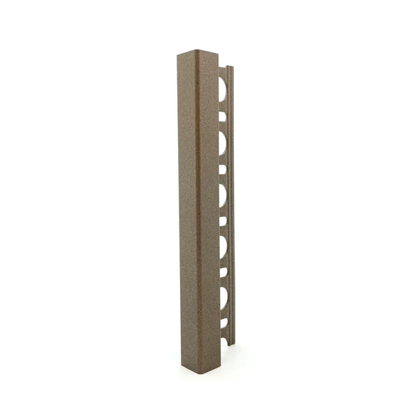 Progress Projolly Square Stone Line szögletes alumínium élprofil 2700x10mm, Bronze