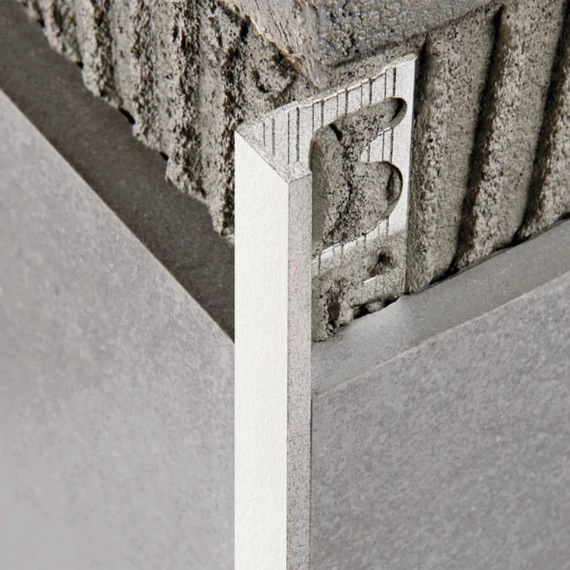 Progress Proterminal Stone Line alumínium L profil 2700x10mm, White