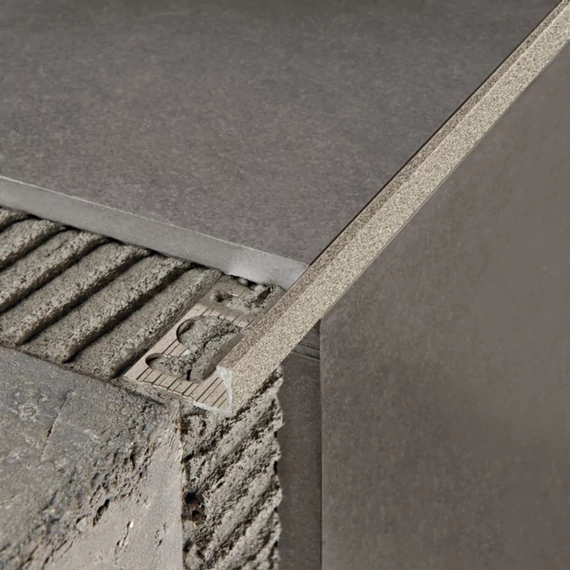 Progress Proterminal Stone Line alumínium L profil 2700x10mm, Grey