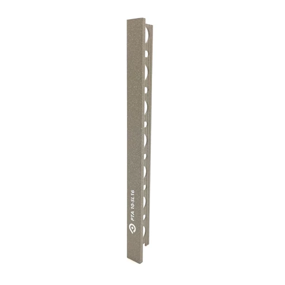 Progress Proterminal Stone Line alumínium L profil 2700x10mm, Grey Gun