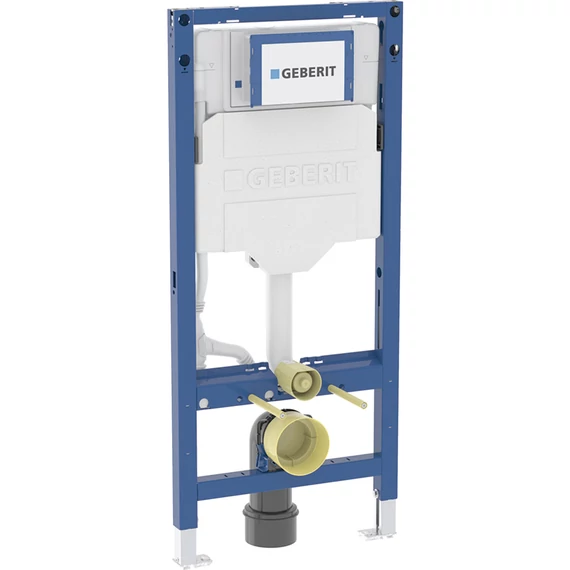 GEBERIT Duofix fali WC-szerelőelem, 112 cm, Sigma 12 cm-es falsík alatti öblítőtartállyal
