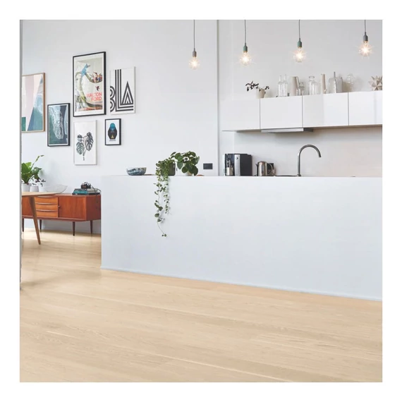 TARKETT Shade Tölgy Cotton White Plank XT 1 osztásos, Proteco Natura színezett szalagparketta