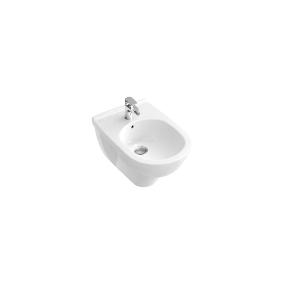 VILLEROY O.Novo fali bidé, 560x360, Glossy White Alpin
