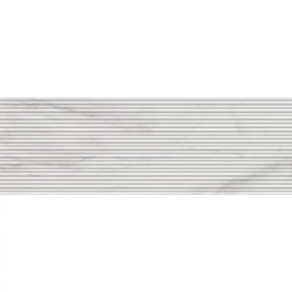 RAGNO Imperiale Wall Bianco Struttura Shangai 3D csempe 30x90