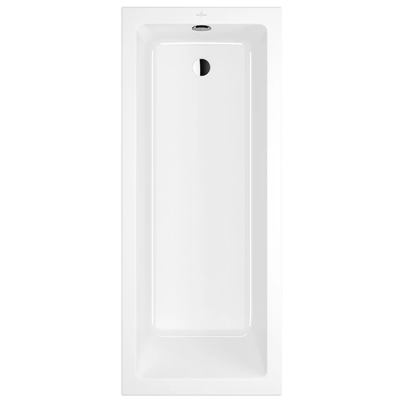 VILLEROY Targa Plus beépíthető egyenes kád, 1600x700, White Alpin