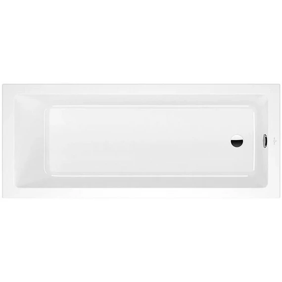 VILLEROY Targa Plus beépíthető egyenes kád, 1700x700, White Alpin