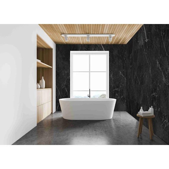 HB AQUA TILES XL SPC/vinyl vízálló fal- és padlóburkolat, Marble Black ST