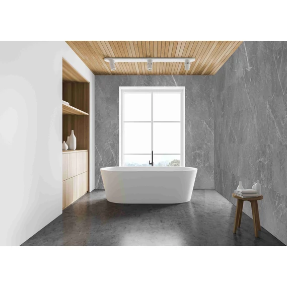 HB AQUA TILES XL SPC/vinyl vízálló fal- és padlóburkolat, Marble Grey ST