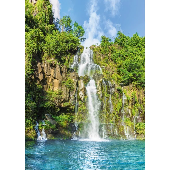 HB SPC/vinyl vízálló fali panel, Cormoran Waterfalls (2605 x 1868 mm)