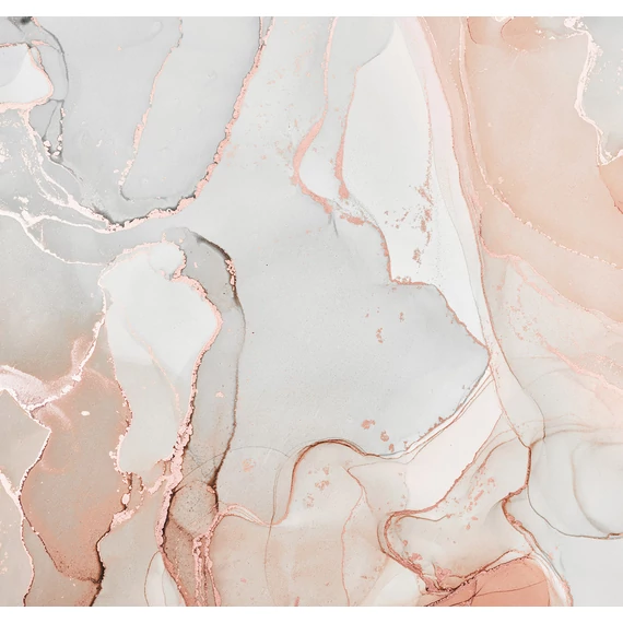 HB SPC/vinyl vízálló fali panel, Painted Marble Gray and Pink (2605 x 2802 mm)